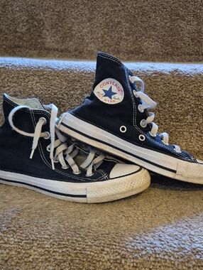 Converse High Top Sneakers - Black & White